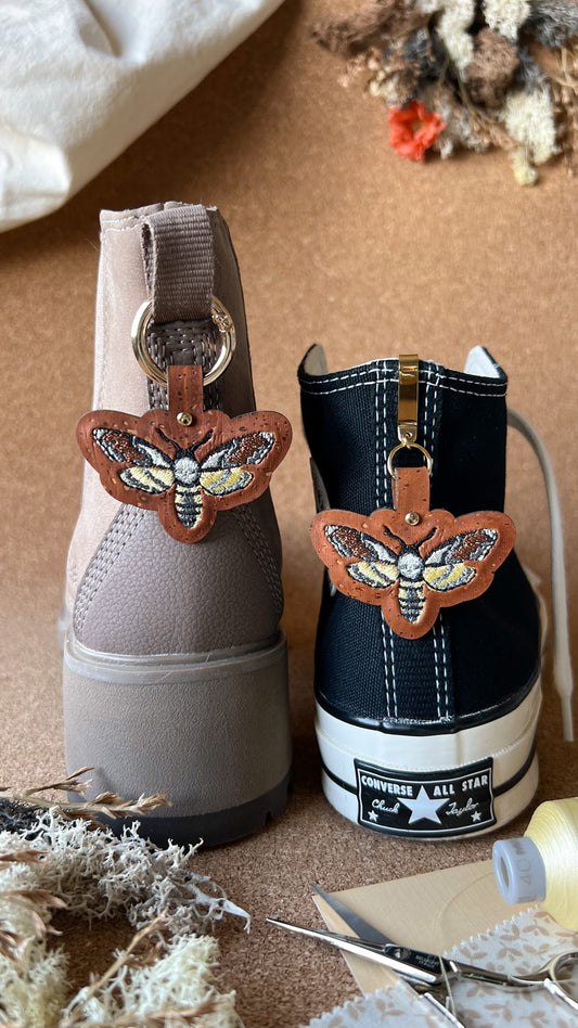 Death's Head Hawkmoth Shoe Accessory