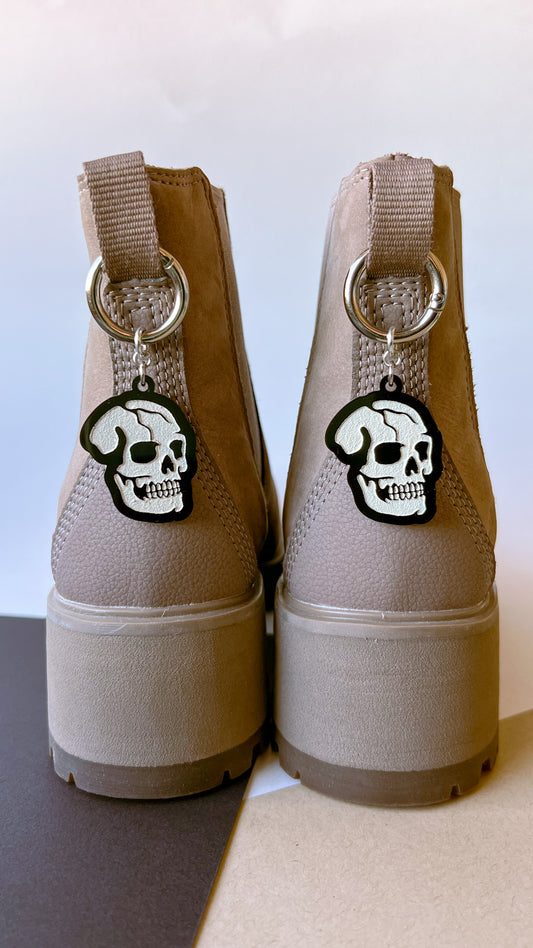 Skull Boot Charms