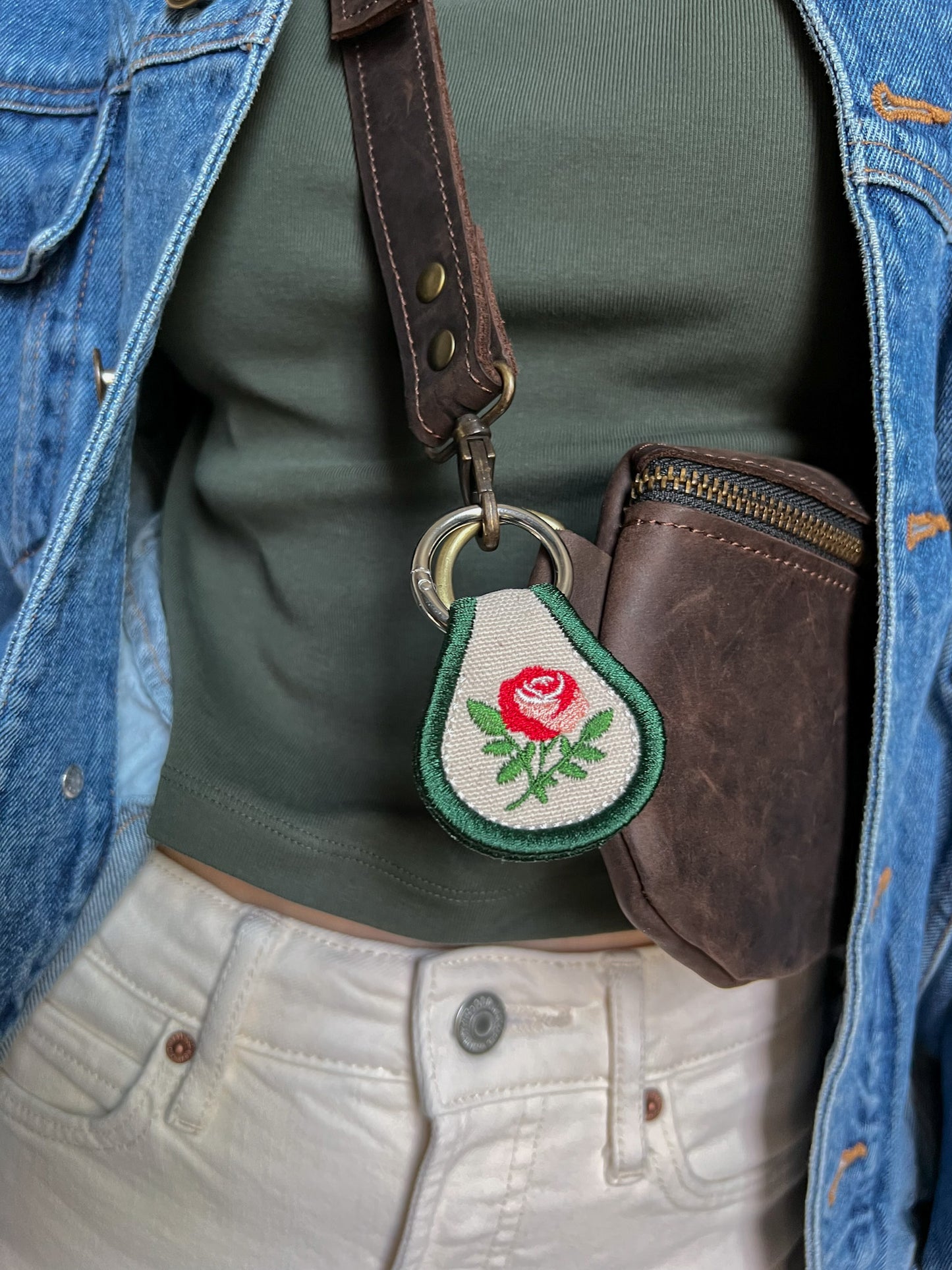 Rose Accessory | Keychain, Bag Decoration, Boot Charm