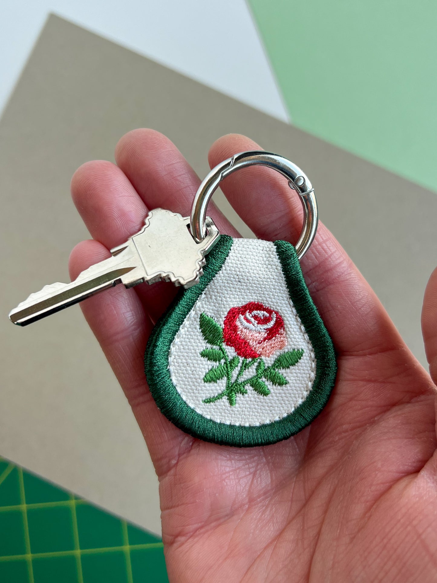 Rose Accessory | Keychain, Bag Decoration, Boot Charm