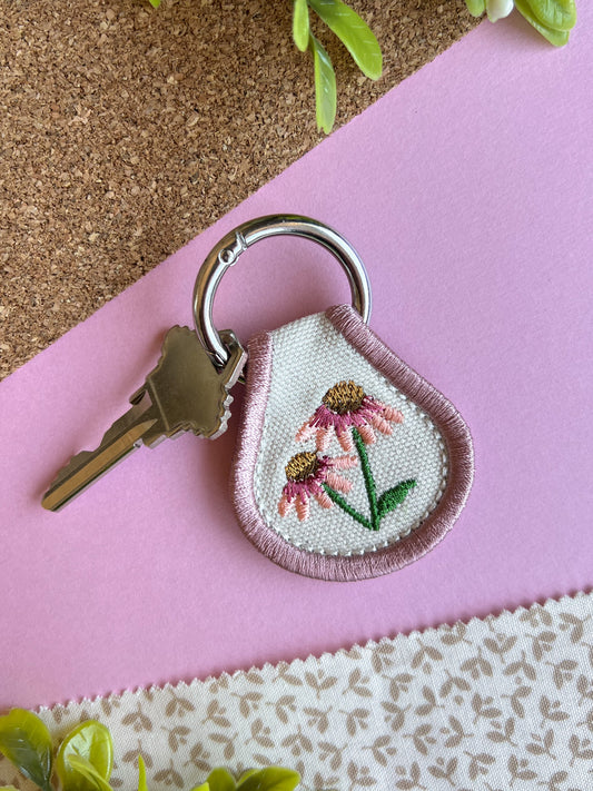 Coneflower Accessory | Keychain, Bag Decoration, Boot Charm