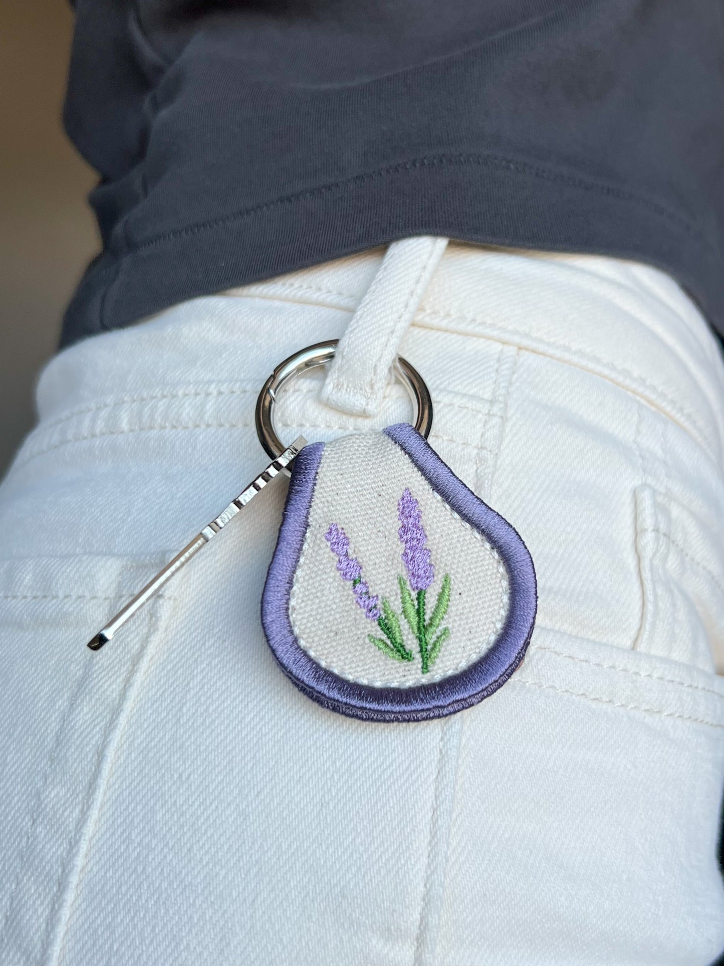 Lavender Sprig Accessory | Keychain, Bag Decoration, Boot Charm