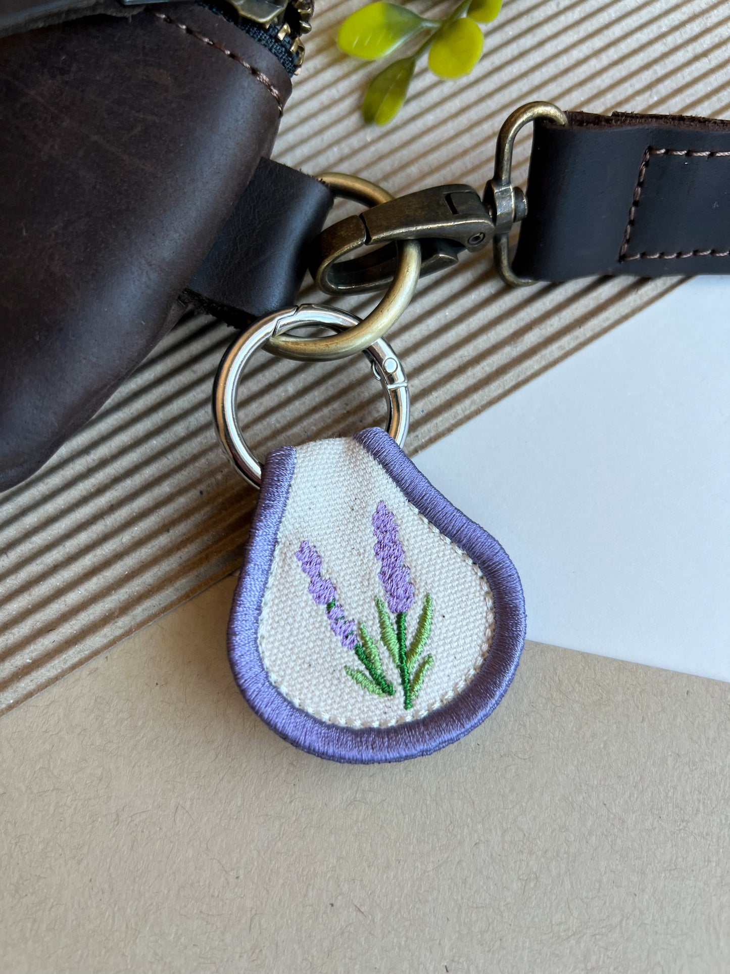 Lavender Sprig Accessory | Keychain, Bag Decoration, Boot Charm